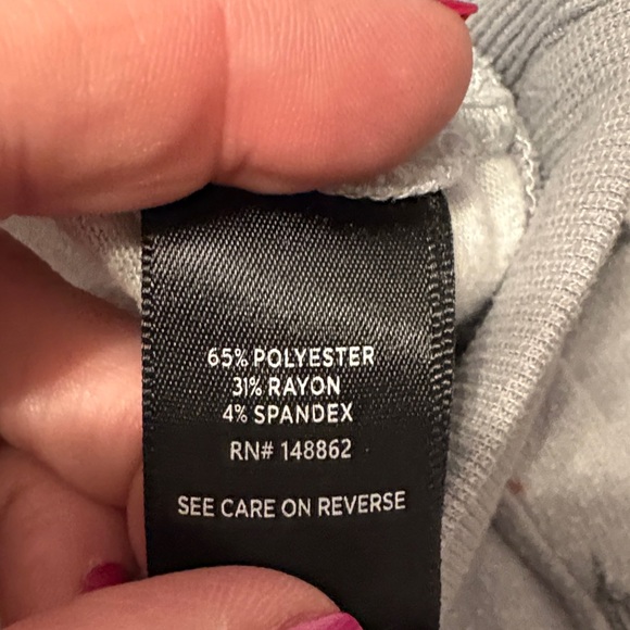 Torrid size 5 Light Gray Pullover Hoodie with Zip - Picture 6 of 7